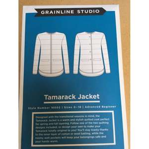 Tamarack jacket, grainline studio
